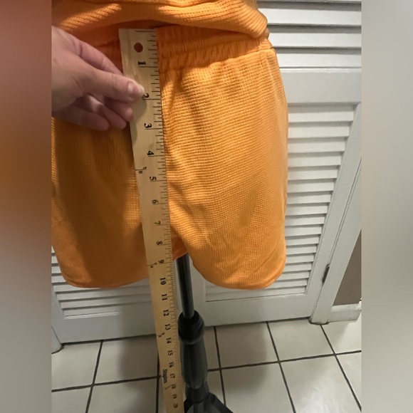 Orange Short Set, size small - Picture 7 of 9